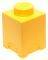 LEGO 40011732 STORAGE BRICK 1 YELLOW