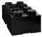 LEGO 40041733 STORAGE BRICK 8 BLACK