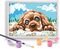    PAINT & FRAME LOVING PUPPY (9+ )