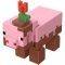MINECRAFT �������� CAVES & CLIFFS MUDDY PIG 8CM [GTP22]