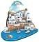 SANTORINI ISLAND CUBIC FUN 129  [MC195H]