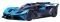  BUGATTI BOLIDE BLUE-BLACK BBURAGO   1:18 [18-11047]