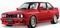  BBURAGO BMW M3 (E30) 1988 - RED  ...