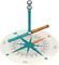   GEOMAG MECHANICS MOTION MAGNETIC COMPASS 35 GREEN  [766]
