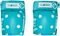   GLOBBER TODDLER PADS SHAPES TEAL (529-005) 4 