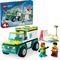 LEGO CITY EMERGENCY AMBULANCE AND SNOWBOARDER [60403]