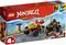 LEGO NINJAGO KAI AND RAS'S CAR AND BIKE BATTL...