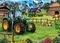 ALPINE PASTURE WITH TRACTOR - JOHN DEERE SCHMIDT 1000  [58535]