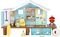  O   BLUEY PLAYSET