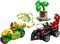 LEGO SPIN AND ELECTRO DINOSAUR VEHICLE CHASE [11198]