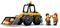 LEGO YELLOW CONSTRUCTION WHEEL LOADER [60450]