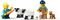 LEGO RED FARM TRACTOR WITH TRAILER & SHEEP [60461]