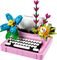 LEGO TYPEWRITER WITH FLOWERS [31169]