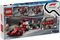 LEGO F1 PIT STOP & PIT CREW WITH FERRARI CAR ...