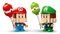 LEGO MARIO KART  BABY MARIO VS. BABY LUIGI [72034]