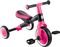  GLOBBER LEARNING TRIKE 2 IN 1 FUCHSI...