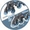  GLOBBER INLINE SKATES 2 IN 1 NO 30-33 ASH BLUE