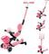 ΠΑΤΙΝΙ GLOBBER ΑΝΑΔΙΠΛΟΥΜΕΝΟ GO UP BABY LIGHTS 360 CORAL PINK