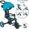  GLOBBER EXPLORER TRIKE FOLDABLE 4 IN1 TEAL
