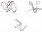 SET OF 3 HARD WIRE PUZZZLES MENSA