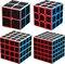 MEI LONG SET OF 4 MO YU CUBES 2-5