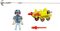 PLAYMOBIL 70930 MINE CRUISER
