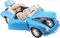 PORSCHE 356B CABRIOLET  BBURAGO    1:18 BLUE