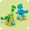 LEGO DUPLO 3IN1 DINOSAURS ON WHEELS [10451]