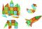 GEOMAG MAGNETIC TILES GEMS 32PCS
