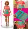 BARBIE DESIGNER DOLLS FLORALS AND FRINGE HASBRO PLAY-DOH FASHION BARBIE DESIGNER DOLLS FLORALS AND FRINGE HASBRO PLAY-DOH FASHION
