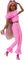 BARBIE FASHIONISTAS:DELUXE STYLE-DOLL WITH PI...