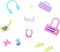 BARBIE:PINK BAG LEVEL UP! ACCESSORIES