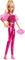 BARBIE: DELUXE STYLE METALLIC PINK SET WITH BLONDE HAIR DOLL