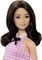 BARBIE: FASHIONISTAS BROWN HAIR WITH PINK PLAID DRESS DOLL BARBIE: FASHIONISTAS BROWN HAIR WITH PINK PLAID DRESS DOLL