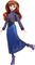 FROZEN ICE SKATE ANNA DOLL MATTEL DISNEY