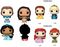 DISNEY PRINCESS PEASANT BELLE VINYL FIGURES F...