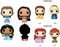 DISNEY PRINCESS PEASANT BELLE VINYL FIGURES F...