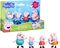 PEPPA PIG HASBRO PEPPAS\'S FAMILY OF FIVE FIGURES SET [G0506]