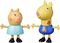 PEPPA PIG HASBRO BEST FRIENDS CANDY CAT & GER...
