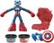 PLAY-DOH MARVEL HASBRO CAPTAIN AMERICA STAMPING SHIELD [G0056]