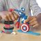 PLAY-DOH MARVEL HASBRO CAPTAIN AMERICA STAMPING SHIELD [G0056]