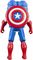 MARVEL HASBRO AVENGERS BATTLE GEAR  CAPTAIN AMERICA ACTION FIGURE [F9341]