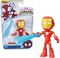 MARVEL HASBRO SPIDEY AND HIS AMAZING FRIENDS - IRON MAN MINI ACTION FIGURE [F3998]