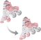 ������� GLOBBER INLINE SKATES 2 IN 1 NO 30-33 PASTEL PINK (783-210)