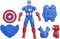 ΠΑΣΧΑΛΙΝΗ ΛΑΜΠΑΔΑ HASBRO MARVEL: AVENGERS BATTLE GEAR - CAPTAIN AMERICA ACTION FIGURE ΠΑΣΧΑΛΙΝΗ ΛΑΜΠΑΔΑ HASBRO MARVEL: AVENGERS BATTLE GEAR - CAPTAIN AMERICA ACTION FIGURE