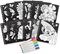 SMALL CREATIVE BOOK-MAGIC PATTERN VELVET NEBU...