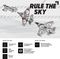 ����������������� DRONE SHARPER IMAGE 2.4G 360� THUNDERBOLT JET X-2