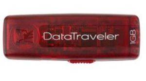 KINGSTON DATA TRAVELER 100 1GB RED