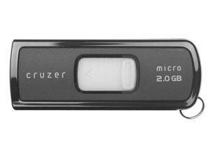 SANDISK CRUZER MICRO U3 2GB READYBOOST BLACK