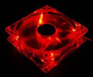 ZALMAN ZM-F1RL 80MM RED LED FAN